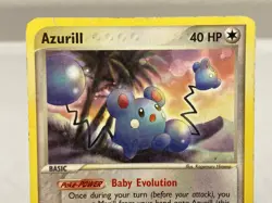 Azurill 31/100 - EX Sandstorm Set E-Reader Pokemon Card - Heavily Played - Image 3