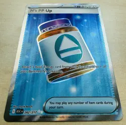 N's PP Up 262/217 Full Art Ultra Rare Pokemon Ascended Heroes ENGLISH NM - Image 2