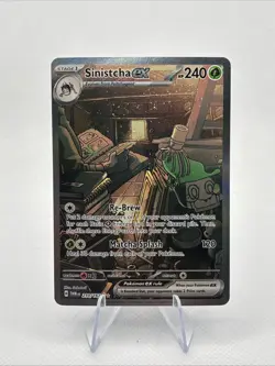 Pokemon TCG - Sinistcha ex 210/167 - Twilight Masquerade SIR Pack Fresh - Image 1