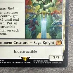 MTG Summon: Knights of Round FINAL FANTASY FIN #36 Non-Foil NM Magic Card - Image 5