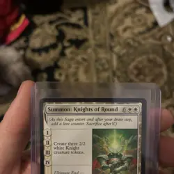Summon: Knights of Round M 0036 Magic the Gathering Card Final Fantasy Regular - Image 2