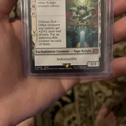 Summon: Knights of Round M 0036 Magic the Gathering Card Final Fantasy Regular - Image 3