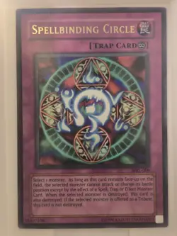 Yu-Gi-Oh! Spellbinding Circle Ultra Rare MRL-006 Magic Ruler Unlimited - Image 1