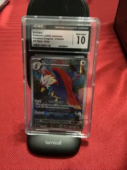 CGC Gem Mint 10 Braviary Art Rare 076/064 Pokemon Japanese Paradise Dragona sv7a - Image 1