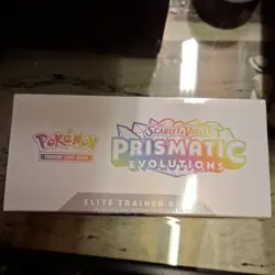 Pokemon TCG Prismatic Evolutions ETB Elite Trainer Box New and Sealed - Image 2