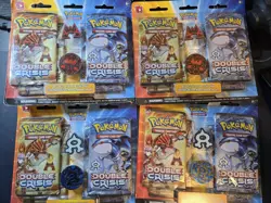 Pokemon XY Double Crisis Blister Booster Team Magma Aqua New Sealed. US Seller. - Image 1
