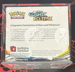 🌟Pokemon Cosmic Eclipse Sun & Moon Booster Box New Sealed w/ case (read desc) - Image 2