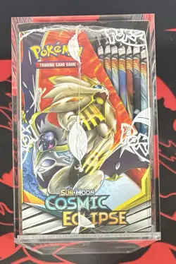 🌟Pokemon Cosmic Eclipse Sun & Moon Booster Box New Sealed w/ case (read desc) - Image 3