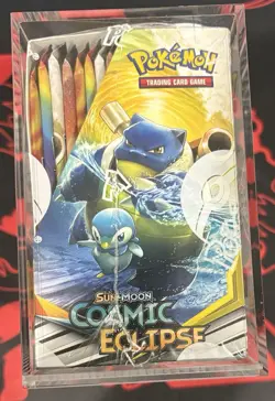 🌟Pokemon Cosmic Eclipse Sun & Moon Booster Box New Sealed w/ case (read desc) - Image 4