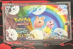 🌟Pokemon Cosmic Eclipse Sun & Moon Booster Box New Sealed w/ case (read desc) - Image 5
