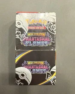 Pokemon TCG: Mega Evolution | Phantasmal Flames Half Booster Box (18) Sealed 🔥 - Image 1