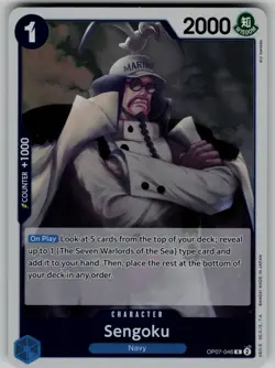 Sengoku Holo OP07-046 500 Years in the Future One Piece TCG - Image 1