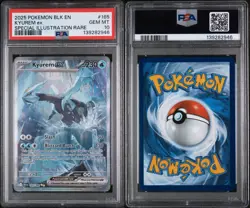 2025 POKEMON BLK EN-BLACK BOLT SPECIAL ILLUSTRATION RARE #165 KYUREM EX PSA 10 - Image 3