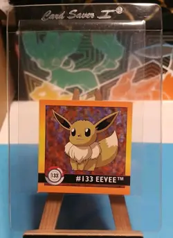 Eevee 133 Artbox Series 1 Stickers Vintage Pokemon Trading Card Game 1999 Mint - Image 1
