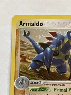 Pokemon TCG Armaldo 1/100 EX Sandstorm Holo Rare Card - Image 2