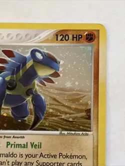 Pokemon TCG Armaldo 1/100 EX Sandstorm Holo Rare Card - Image 3