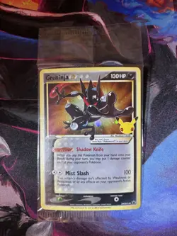 Pokemon TCG Greninja Star SWSH144 Sword & Shield Promo Holo Card - Image 1