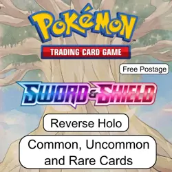 Pokemon - Sword & Shield - Reverse Holos - Commons, Uncommons, and Rares - Image 1