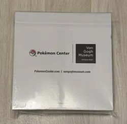 ⭐ Pokemon centre x Van Gogh Museum Amsterdam Pin Box Set 🆕 - Image 1
