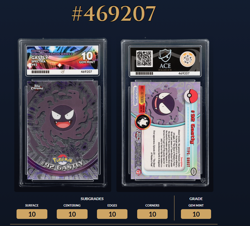 Gastly 92 - Graded 10 by ACE - Perfect SubGrades - Pokemon Topps Chrome Series 2 - Image 3