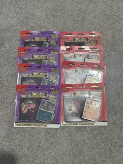 8x Pokemon Ascended Heroes Tech Sticker Collection 4x Charmander 4x Gastly ⭐✅ - Image 1