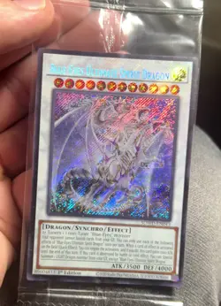 Blue-Eyes Spirit Dragon RA02-EN030 Quarter Century Secret Rare NM 1st Ed Yugioh! - Image 2