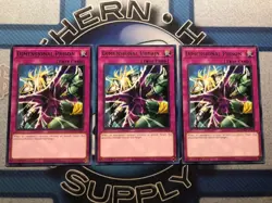 *** 3X DIMENSIONAL PRISON 3X *** 1ST EDITION RARE SET MAGO-EN158 (NM) YUGIOH! - Image 1