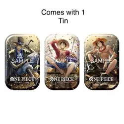 One Piece Tin Pack Set Vol 2 | TS-02 OP-13 Factory Sealed (QUANTITY 1) PRESALE - Image 1