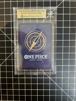 One Piece CCG Portgas.D.Ace OP02-013 SR Alt Art Paramount War English BGS 9.5 - Image 2