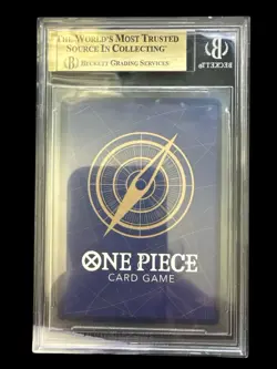 PSA 9.5 One Piece Portgas D. Ace Alt Art Japanese Paramount War OP02-013 SR - Image 2