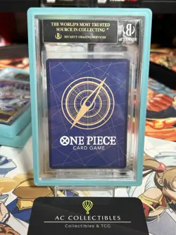 BGS Black Label 10 Kuzan OP02-121 SEC Alt Art One Piece Paramount War Japanese - Image 2