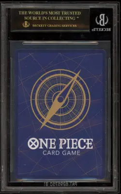 One Piece CCG Portgas.D.Ace 500 Years Par Foil OP07-119 BGS 10 BLACK LABEL - Image 2