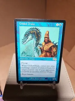 MTG Gilded Drake Urza's Saga Reserved List Beautiful NM To MINT - Image 2