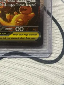 Mega Charizard X EX SIR 125/094 Phantasmal Flames Pokemon TCG PSA 10 Worthy! - Image 3