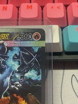 Mega Charizard X EX SIR 125/094 Phantasmal Flames Pokemon TCG PSA 10 Worthy! - Image 4