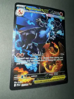 Mega Charizard X EX SIR 125/094 Phantasmal Flames Pokemon TCG PSA 10 Worthy! - Image 3