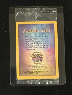 Pokemon TCG Ancient Mew Pokemon: The Movie 2000 Promo Card Sealed New!!! - Image 1