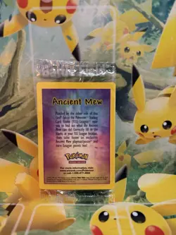Pokemon TCG Ancient Mew Pokemon: The Movie 2000 Promo Card Sealed New!!! - Image 1