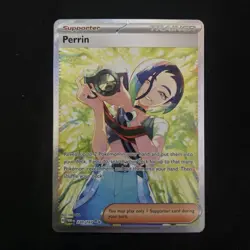 Perrin 220/167 Special Illustration Rare Pokemon Sv06: Twilight Masquerade NM - Image 1