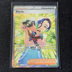 Perrin 220/167 Special Illustration Rare Pokemon Sv06: Twilight Masquerade NM - Image 1