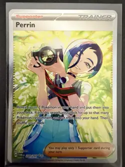 Perrin 220/167 Special Illustration Rare SV06 Twilight Masquerade Pokemon TCG NM - Image 1