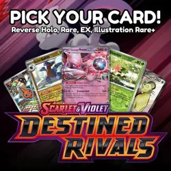 Destined Rivals - Choose Your Card - Reverse Holo, Rare, ex, IR+ - NM - SV9 - Image 1