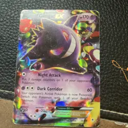 Pokemon Gengar EX Holo Card 34/119 XY-Phantom Forces - Image 1