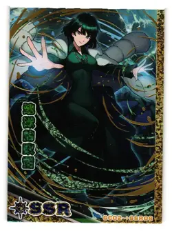 Fubuki One Man Punch Holo SSR GC02-SSR06 Atlas of God 2 CCG Anime Card - Image 1