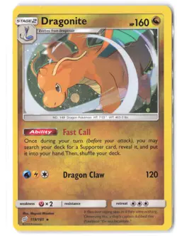 Pokemon Dragonite - (Cosmos Holo) 119/181 Miscellaneous Cards & Products LP Holo - Image 1