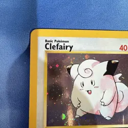 Clefairy 006/130 Base Set 2 Holo Pokemon TCG WOTC Vintage LP/NM - Image 2