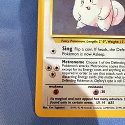 Clefairy 006/130 Base Set 2 Holo Pokemon TCG WOTC Vintage LP/NM - Image 5