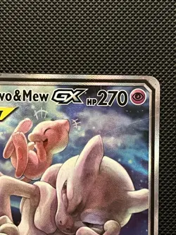 Pokemon TCG Mewtwo & Mew GX SM191 Tag Team Black Star Promo Sun & Moon ENGLISH - Image 4