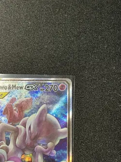 Mewtwo & Mew GX SM191 LP Tag Team Promo - Pokemon Sun & Moon Black Star Promo - Image 3