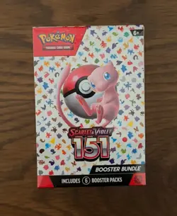 Pokemon TCG Scarlet & Violet 151 Booster Bundle - Brand New Sealed - 6 Packs - Image 1